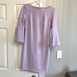 Calvin Klein bell sleeve dress